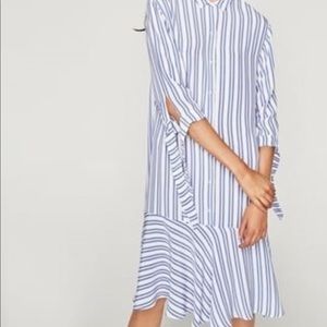 NWT Zara high low dress